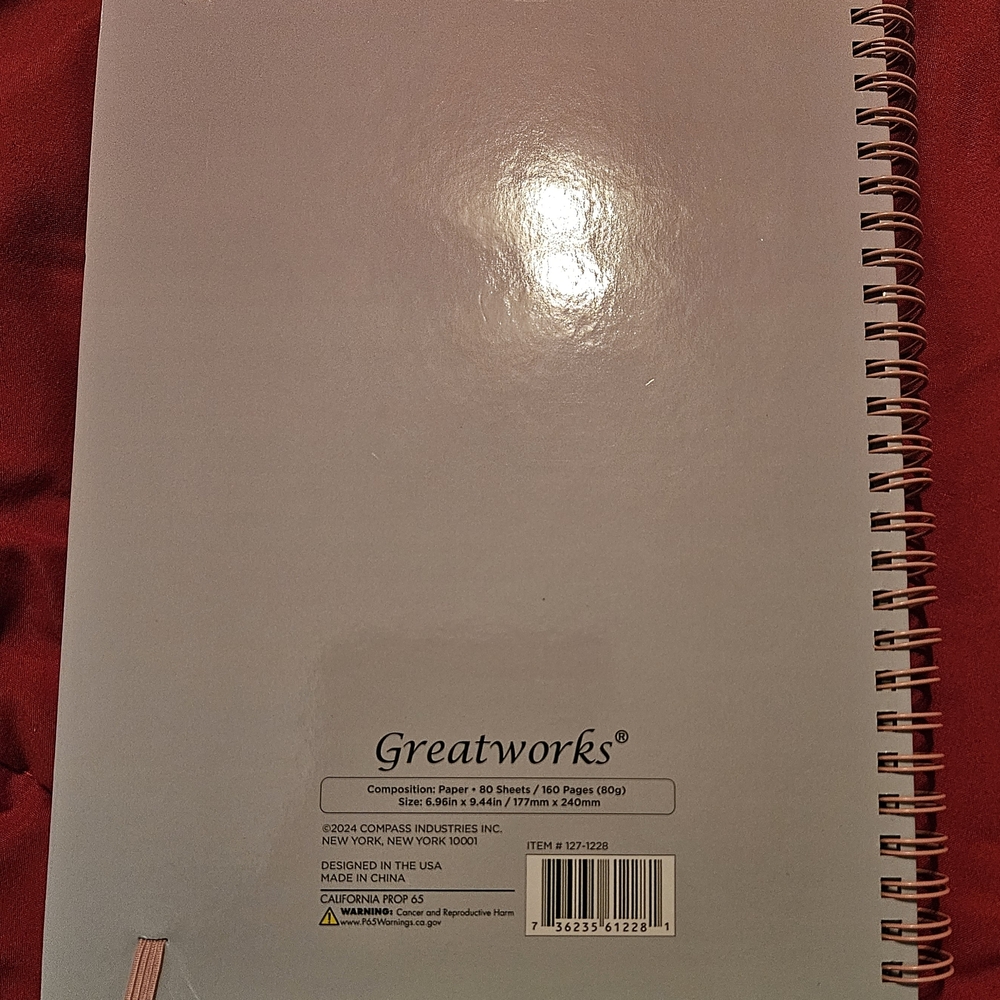 Pink Planner with Stickers and Green Pens - Picture 3 of 9